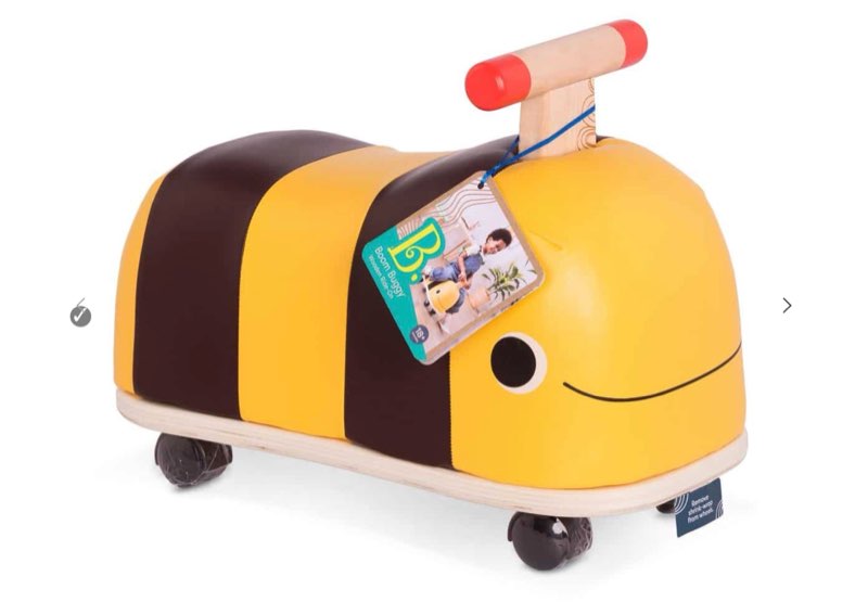B Toys Boom Buggy Wooden Ride-On