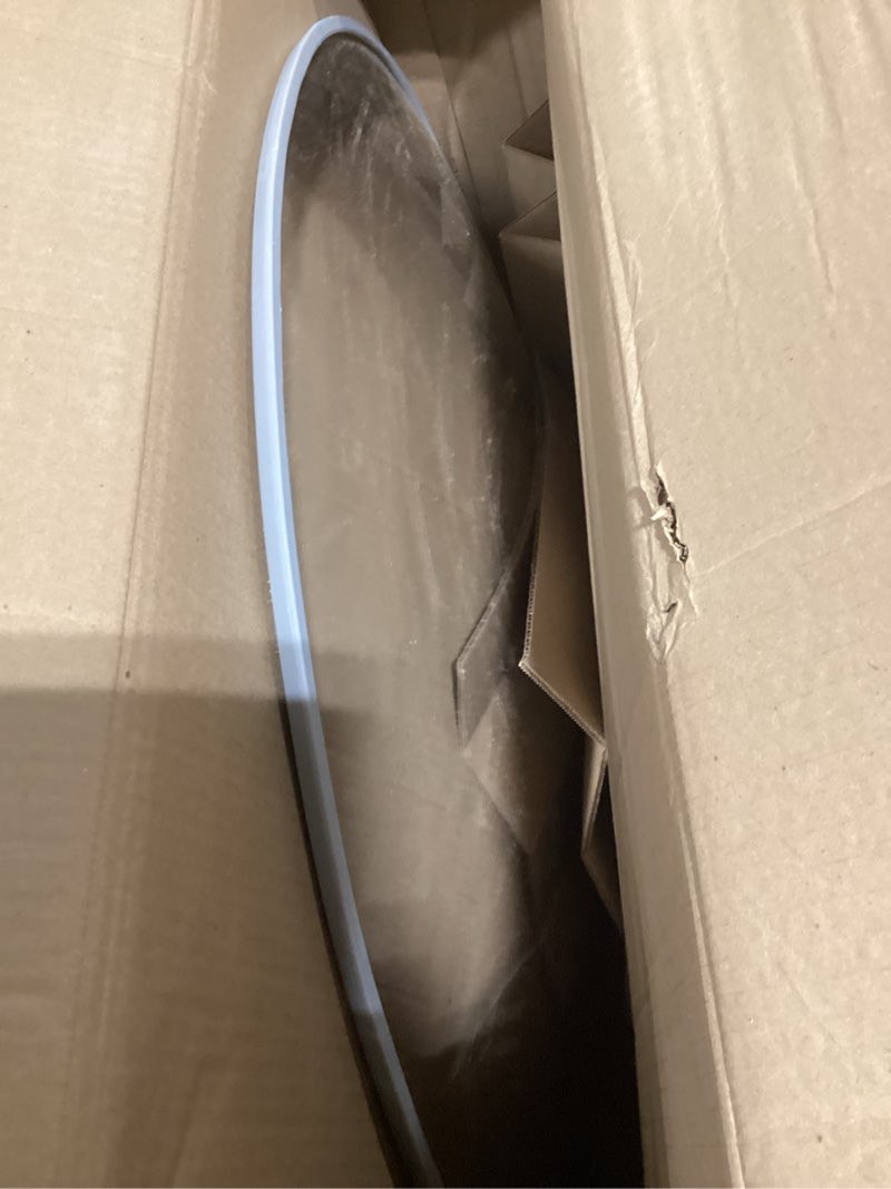 Condition photo showing Good Condition for oc3600 36” acrylic outdoor convex mirror - 36" acrylic outdoor convex