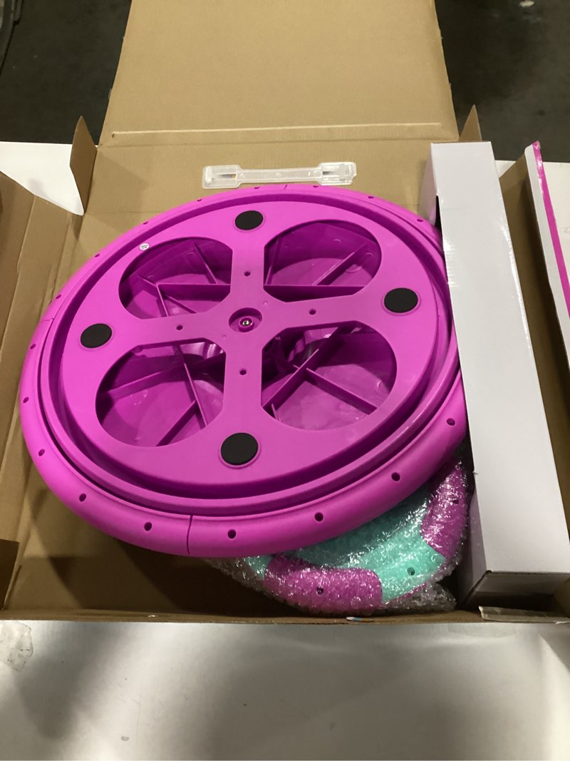 Condition photo showing Good Condition for Unicorn Sit and Spin Toy for Toddlers Girls Ages 1-3 2-4, Birthday Gift for 2 3 4 Years Old Girl, 360° Spin Seat Kids Indoor Interactive Sensory Toy with LED & Music