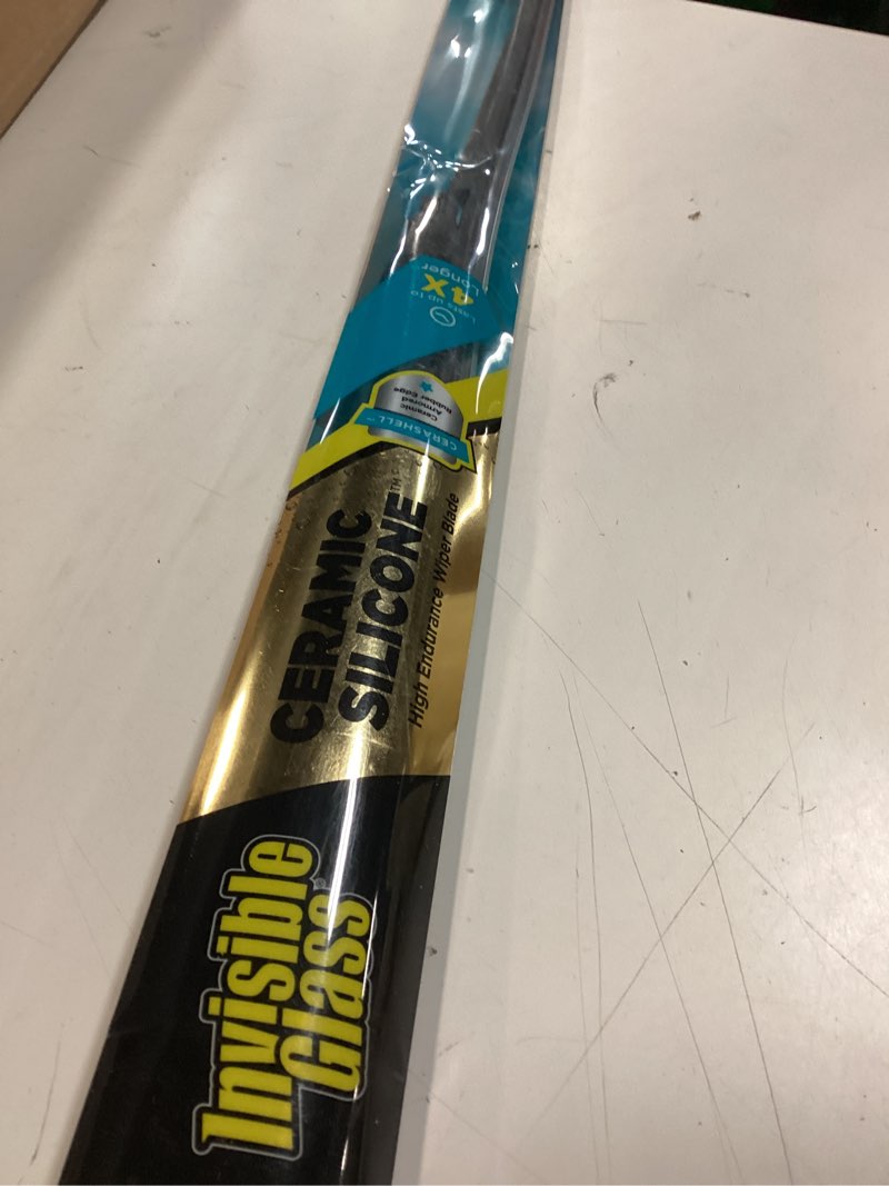 Condition photo showing Good Condition for Invisible Glass CSB26 Ceramic Silicone 26" Premium All-Season Windshield Wiper Blade – Automotive Replacement Beam Blade with HydroGuard Water Repellent Coating for Quiet, Streak-Free Performance