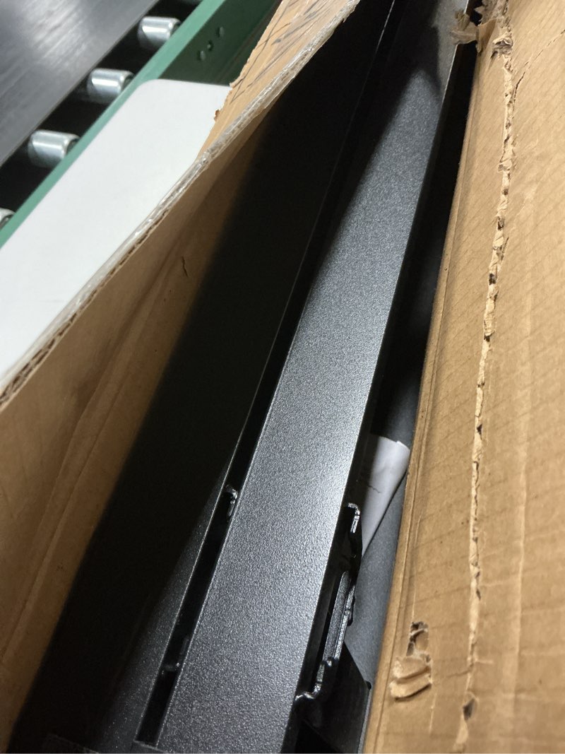 Condition photo showing Good Condition for Amazon Basics Metal Bed Frame(Box Spring Required), 9-Leg Base for Box Spring and Mattress, Queen, Tool-Free Easy Assembly, 79.5" L x 59.5" W x 7" H, Black Black Queen