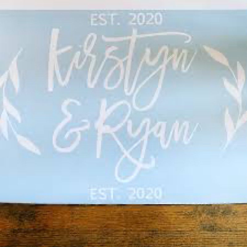 Corn Hole Decal, Wedding Cornhole Boards, Wedding Game