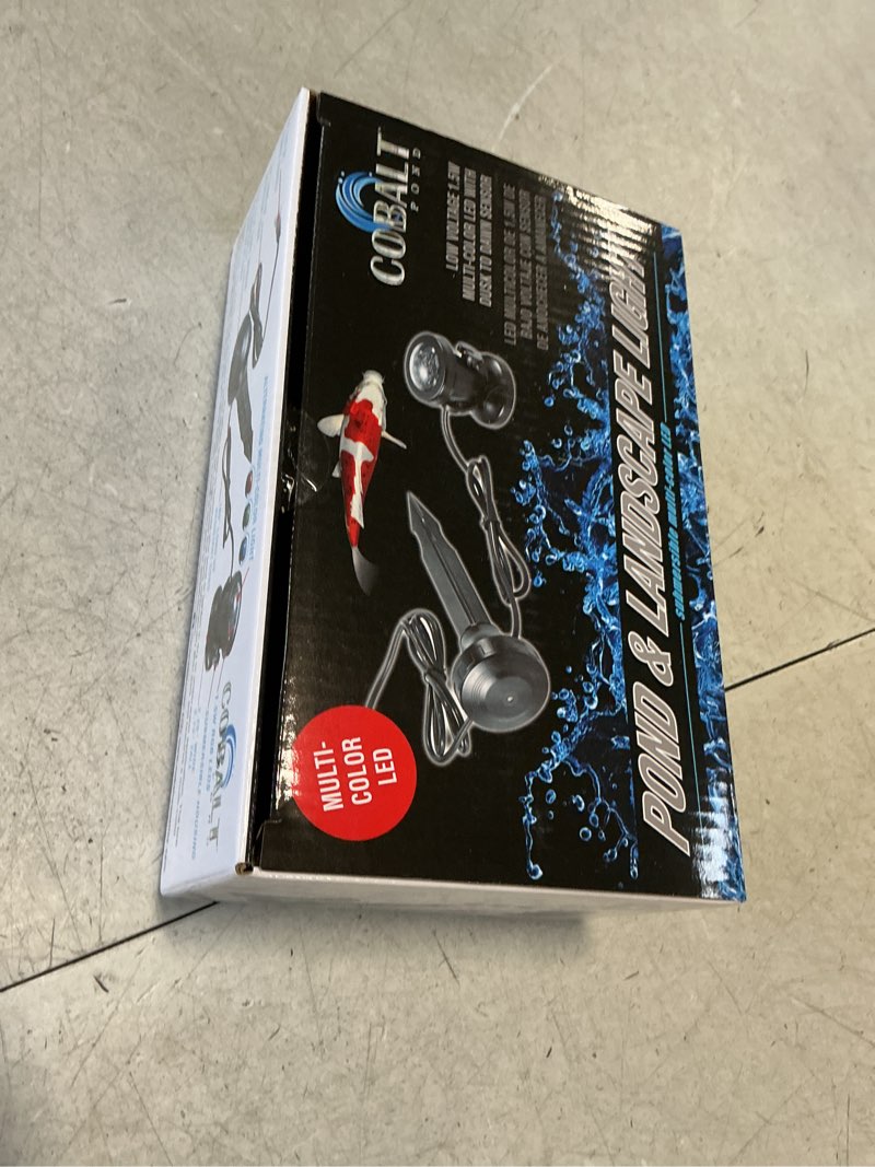 Condition photo showing item condition for Cobalt Aquatics Pond and Landscaping LED Light