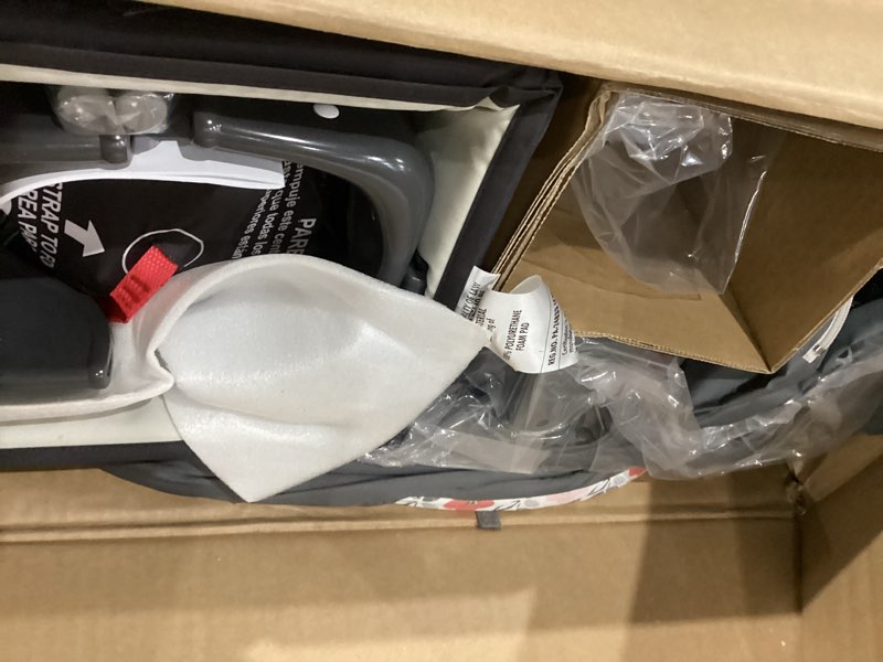 Condition photo showing Good Condition for Graco Pack ’n Play Travel Dome LX Playard – Raised Portable Bassinet, UV?50 Canopy, Changer & Storage, Annie