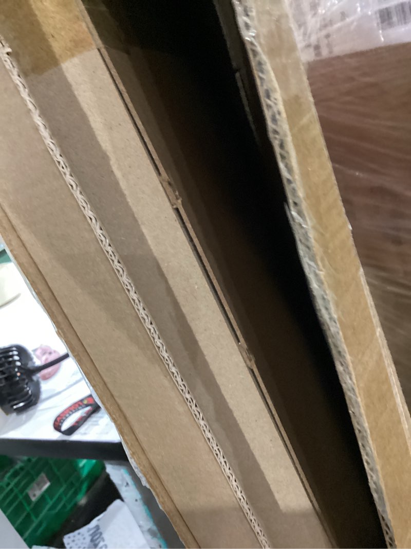 Condition photo showing New/Like New for home gym mirror for wall,56x28x2pcs full length,glass frameless body large mirror for home gym,workout,bedroom,garage(black) matte black 56"l x 28"w x 2pcs