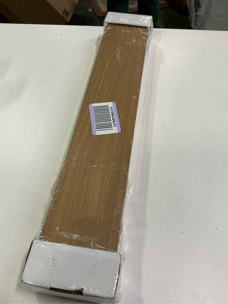 Floating Shelves for Wall 24 Inch - Natural Wood Picture Ledge Shelf Set of 2 - Solid Ash Wood Wall Shelves with Lip - Wooden Photo Ledge Shelf