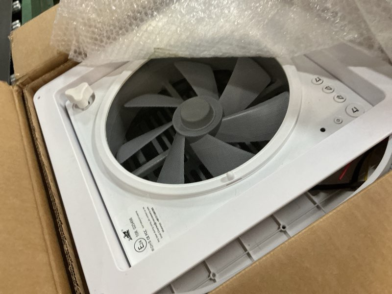 Condition photo showing Good Condition for 2012 air max 14" vent rv roof vent reversible exhaust fan, ultra low sound rv air ventilation ceiling fan 12v remote with rain sensor standard