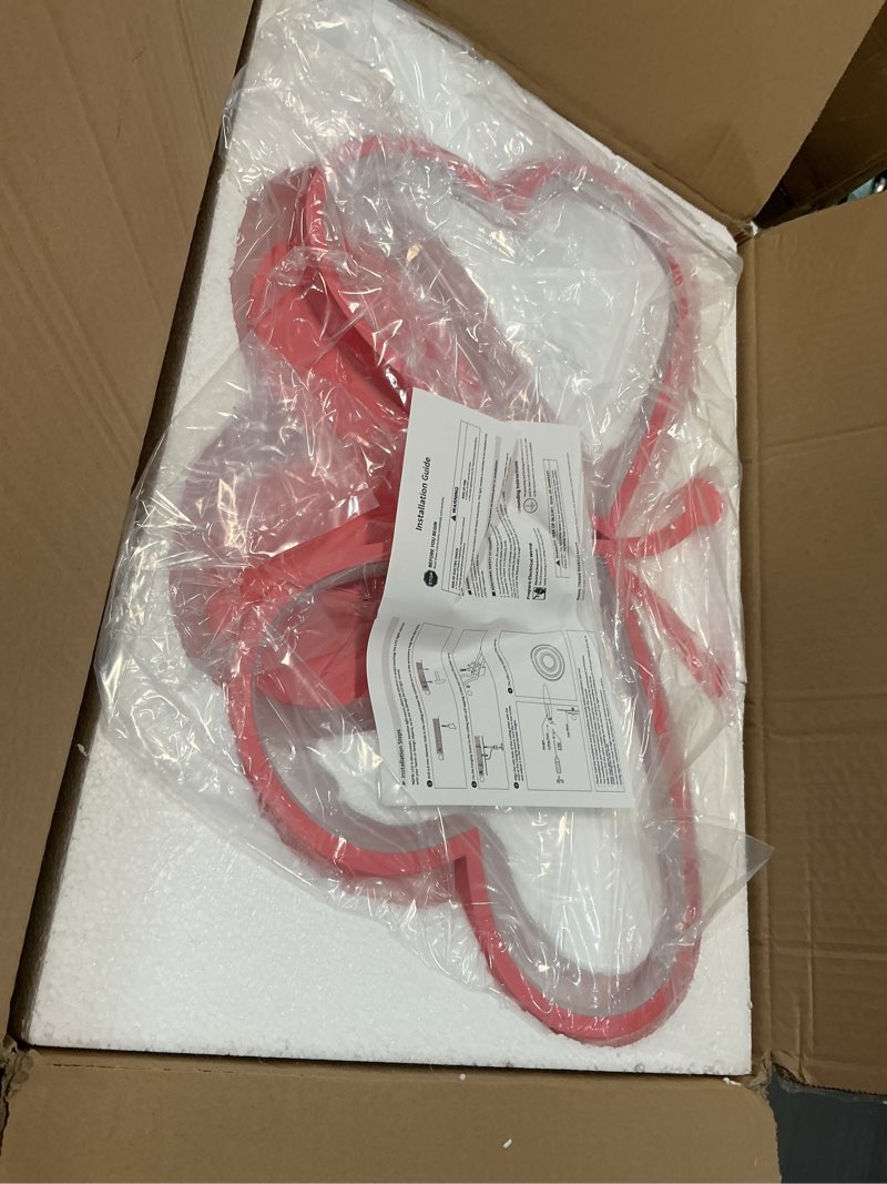 Condition photo showing Good Condition for Led Ceiling Light Fixture Modern Kids Room Flush Mount Dimmable with Remote 36w Pink Butterfly Ceiling Lamp for Girl Boy Baby Bedroom Living Room