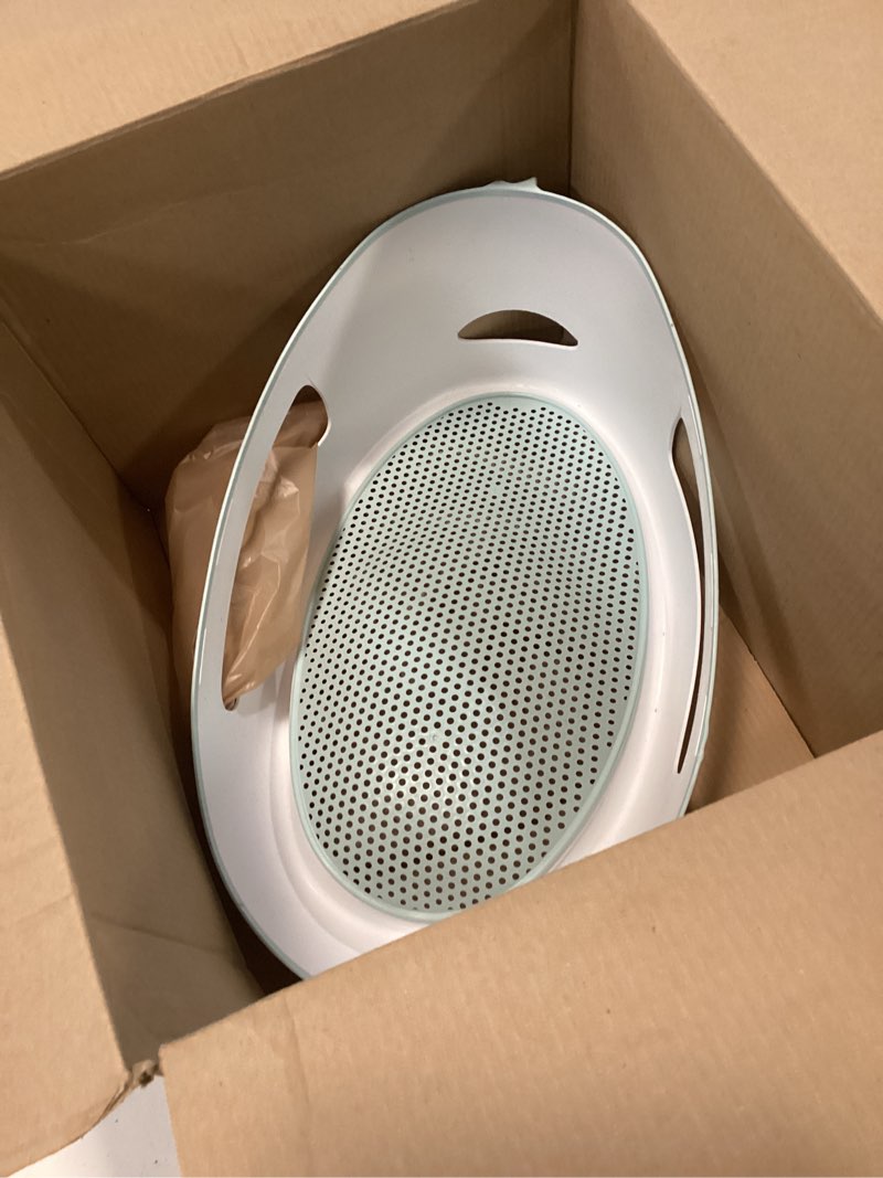 Condition photo showing New/Like New for Angelcare Baby Bath Support (Aqua) | Ideal for Babies Less Than 6 Months Old Bath Support Blue