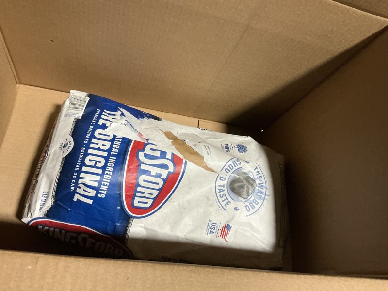 Condition photo showing Good Condition for Kingsford 32071 Original Charcoal Briquettes, 8 lb, Black