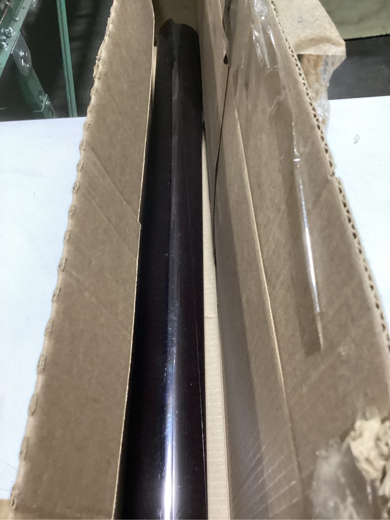 Condition photo showing Good Condition for Coavas One Way Privacy Window Film, Sun Blocking Reflective Window Film See Out Not in, Heat Control Window Tint for Home, Anti UV Static Cling for Windows Office Door (Black, 29.5 Inch X 6.5 Feet) Black-silver 29.5 x 78.7 Inch