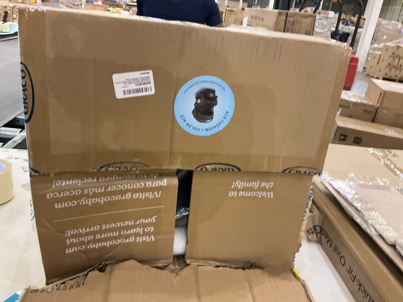 Condition photo showing New/Like New for Graco Gomax Infant Car Seat, Ace, Lightweight, Reclining Rear Facing Car Seat Installs with or Without a Base