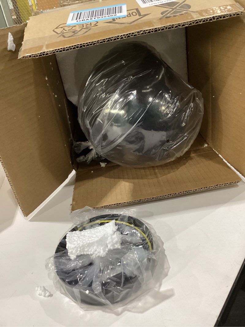 Condition photo showing Good Condition for ONE MIXL-Smoked Glass Pendant Light Kitchen Island,Adjustable Height Globe Hanging Lamp,Modern Pendant Lamp for Living Room Bedroom 7.87\"D