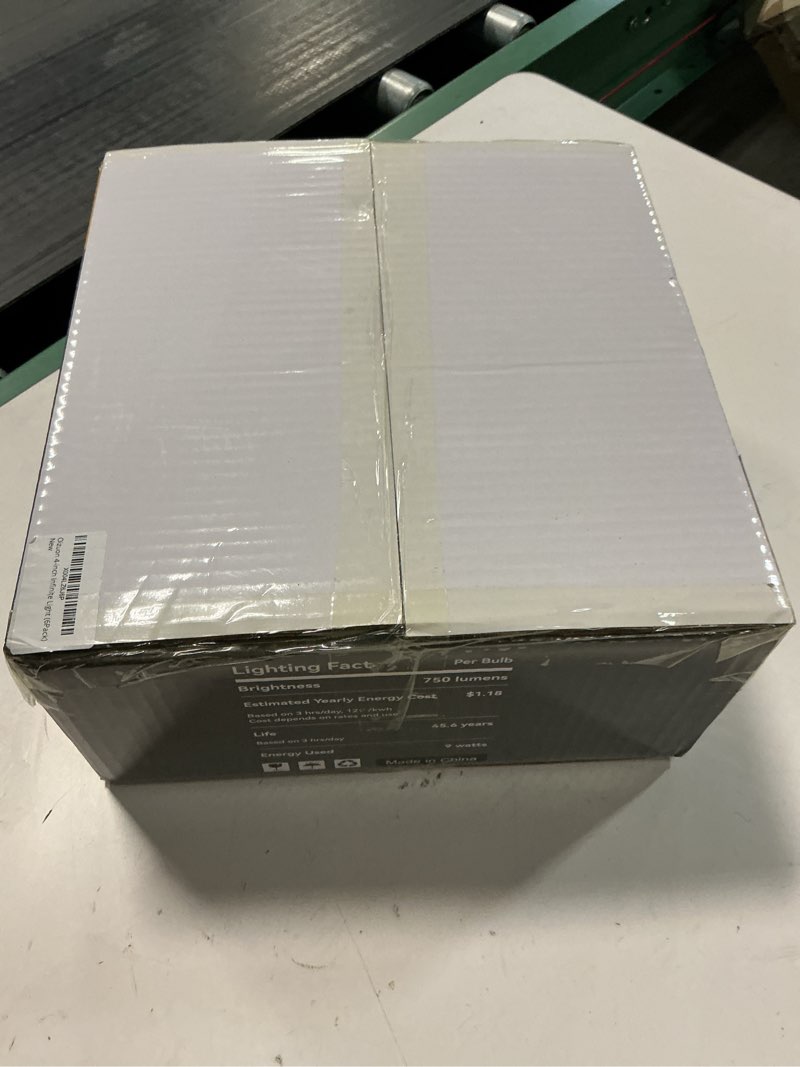 Condition photo showing New/Like New for gimbal recessed lighting 4 inch – 5cct (2700k/3000k/3500k/4000k/5000k) with 90° tilt & 360° rotation, 750lm dimmable ceiling light – 9w led kitchen ceiling light for home, office – 6 pack