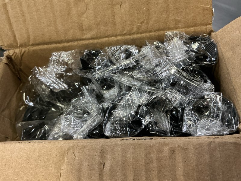 Condition photo showing Good Condition for heavy duty 1 inch adjustable blackout black curtain rod 120-170 inch | wrap around for windows, indoor/outdoor room divider 32"-168"