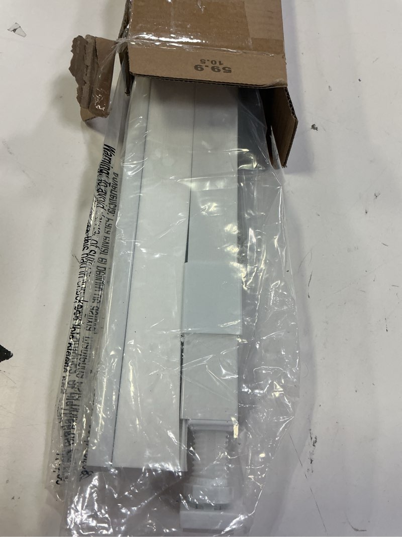 Condition photo showing Good Condition for lazblinds cordless cellular shades, no tools no drill light filtering honeycomb shades pleated blinds for windows, 24'' w x 48'' h, white light filtering-white 24'' w x 48'' h
