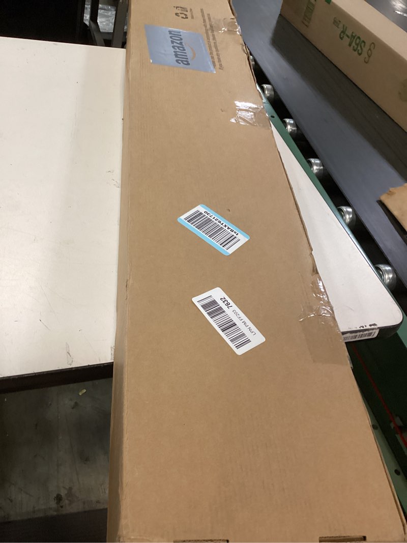 Condition photo showing Good Condition for EDISHINE Wood Floor Lamp, Upgraded Dual-Sided Lighting, Minimalist Floor Lamps for Living Room, Corner Floor Lamp with Remote/Foot Control, 7CCT & Dimmable Corner Lamp for Bedroom, Office, Walnut Wood Light Brown