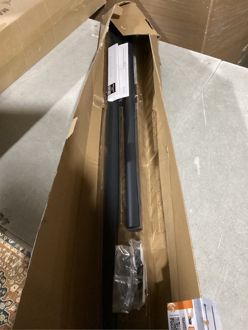 Condition photo showing Good Condition for Vailge Room Divider Tension Curtain Rod, Shower / Windows Curtain Rods, 43-83 Inch,No Drilling,Adjustable Bathroom Stall Tension Pole-Black 43-83 Inch Black