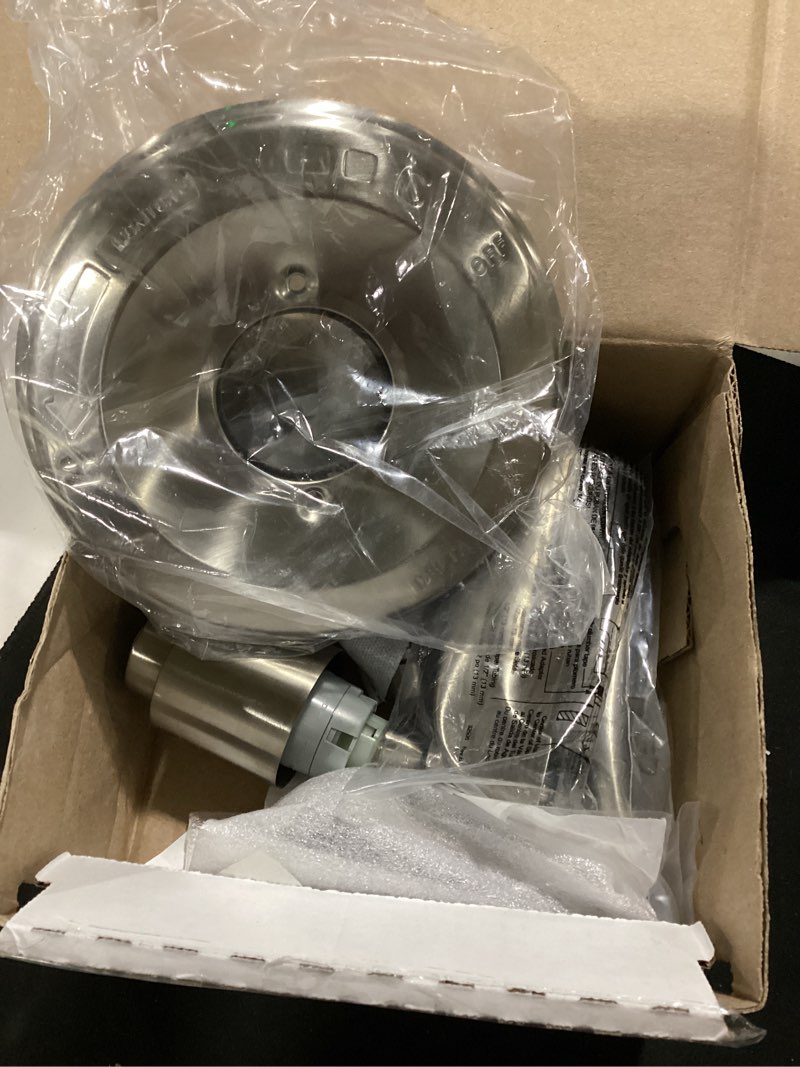 Condition photo showing Good Condition for delta foundations 13 series 2-spray bathtub and shower faucet set, brushed nickel shower head and handle set, valve trim kit, stainless bt13410-ss (valve not included) tub/shower faucet stainless
