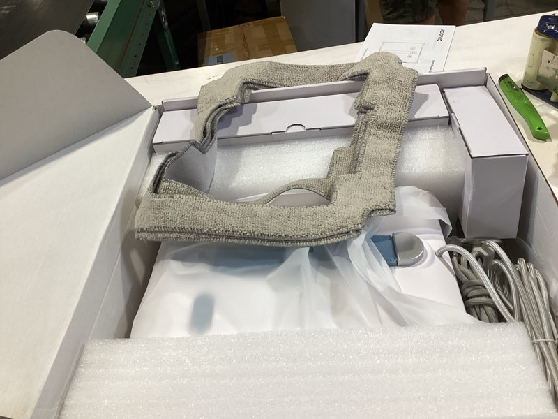 Condition photo showing Good Condition for window cleaning robot - patented dualfore tech, turbo roller brush + microfiber pad combo cleaning, 6 wide-angle spray nozzles, ai nav, multi-layer safety, app/remote control