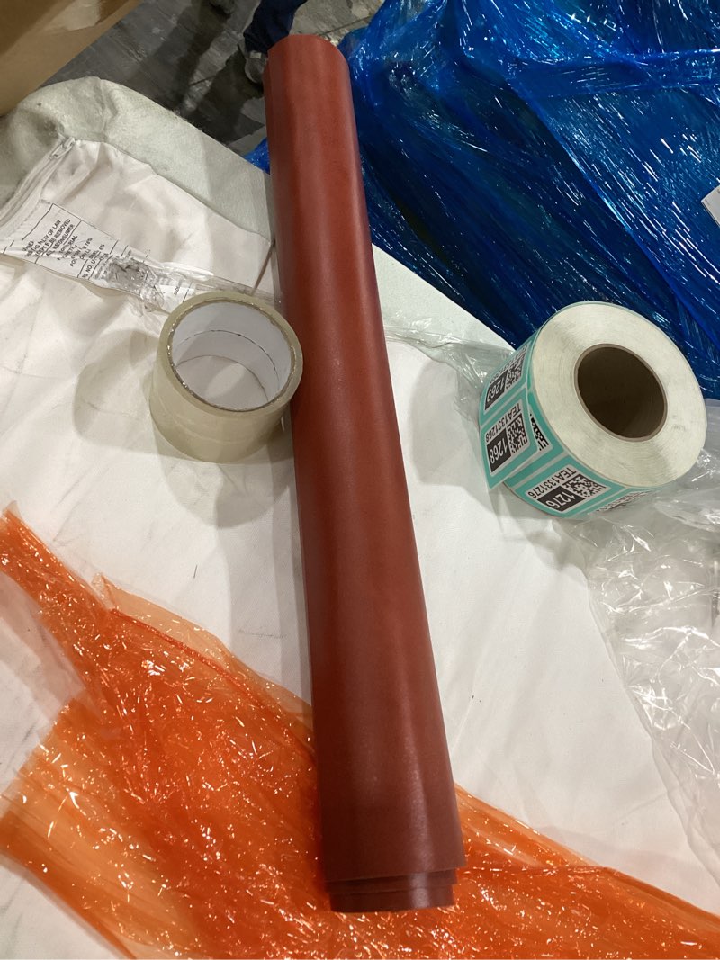 Condition photo showing Good Condition for ringsun 12''x24'' genuine leather sheets for crafts full grain leather tooling leather (2mm) thick cowhide leather pieces square, dark brown 12''x24'' dark brown