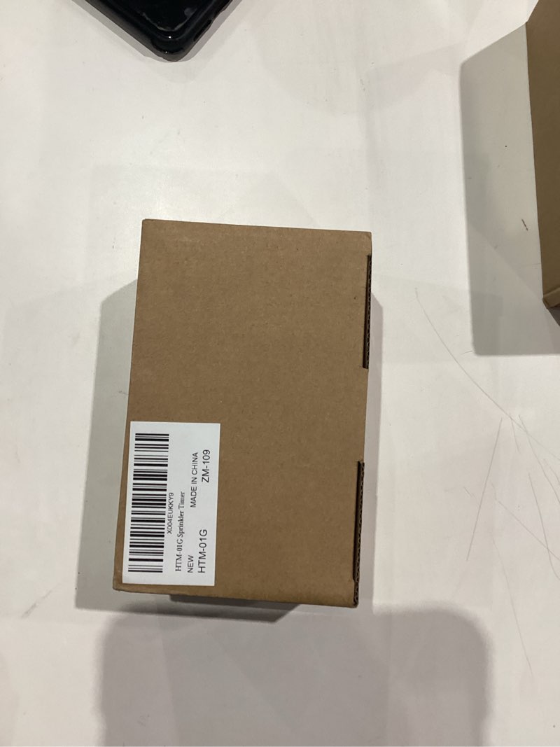 Condition photo showing New/Like New for Sprinkler Timer, Programmable Irrigation Water Timer for Garden Hose, Solar/Battery Dual Power & Professional Leak-Proof Design, Rain Delay/Auto/Manual Watering System, Green