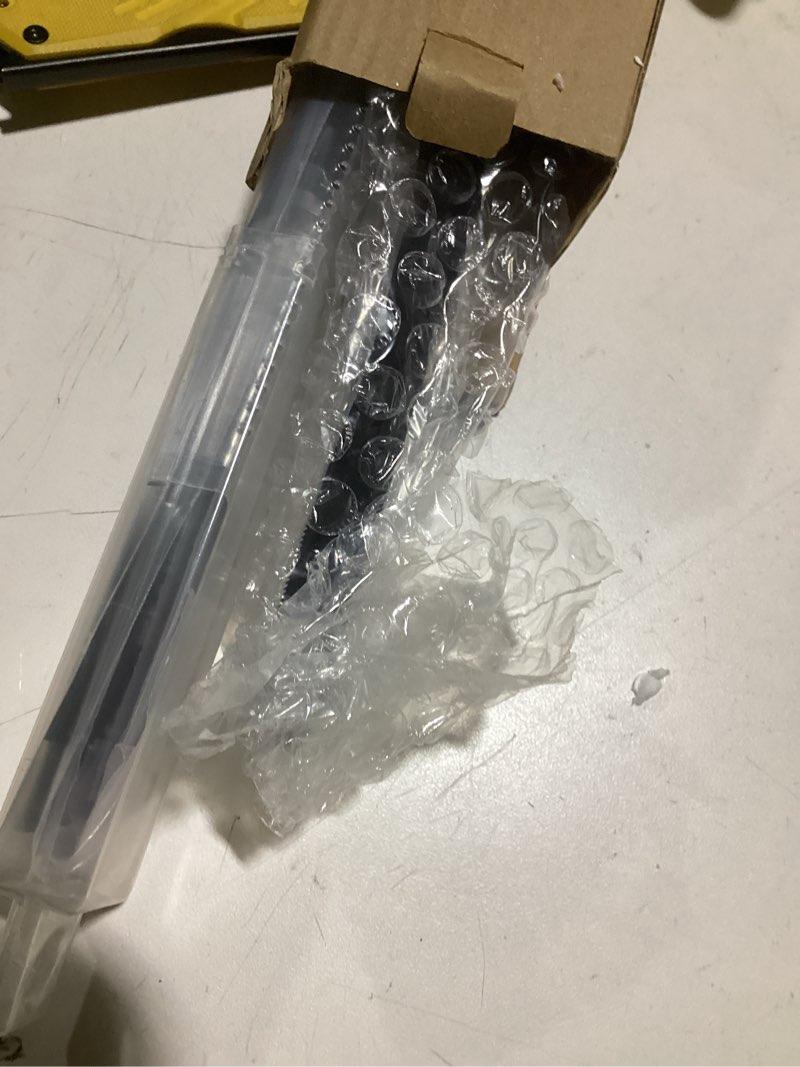 Condition photo showing Good Condition for 8-in-1 multi blades hand saw, drywall cutter. hacksaw. long blade hand saw, jab saw, for cutting drywall, sheetrock, wood, metel, plastic, plywood. blade quick change mechanism. 8-in-1 yellow