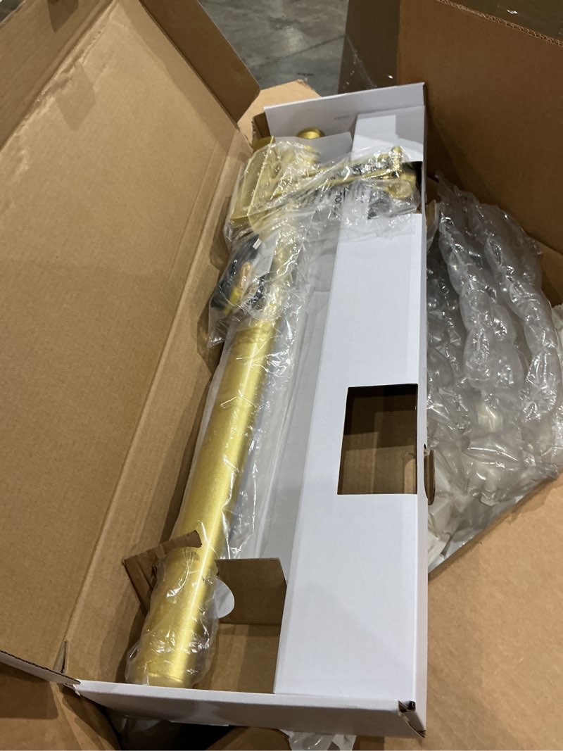 Condition photo showing Good Condition for 24.4" wireless picture lights, rechargeable battery art display light with remote control, dimmable/timer off dartboard light, 3 lighting modes full metal painting display lights (gold-1pack)