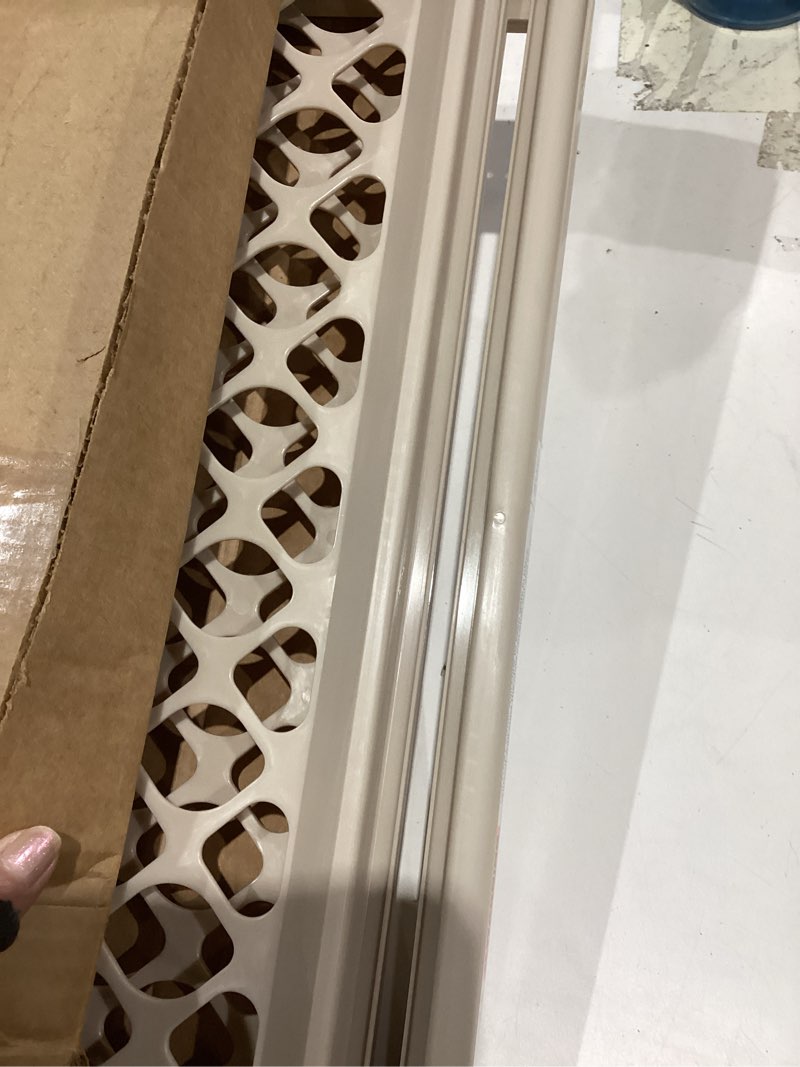 Condition photo showing Good Condition for toddleroo by north states - supergate ergo baby gate: plastic baby gate for stairs & doorways - adjustable indoor safety gate - made in usa - 26 to 42 inches wide - 26 inches tall - sand