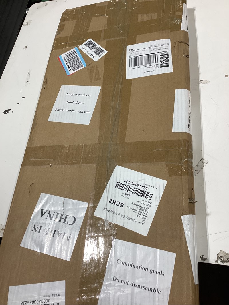 Condition photo showing Good Condition for Folding Wall Table - Drop Down Wall Mounted Table - Suitable for Office, Study, Bedroom, Kitchen, Dining Room, Laundry and Other Places - White - 31.5"D x 11.8"W White 31.5in D x 11.8in W