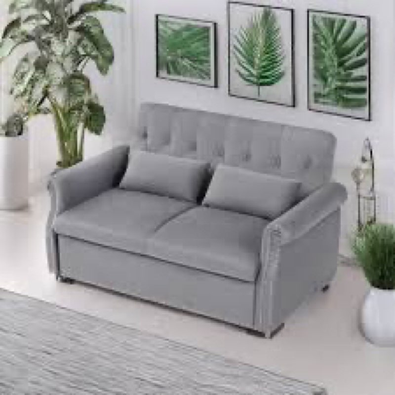 ( similar ) ( incomplete)Large Folding Sofa Bed, Multifunctional Double Sofa Bed, Love Seat With Clamp Arm 