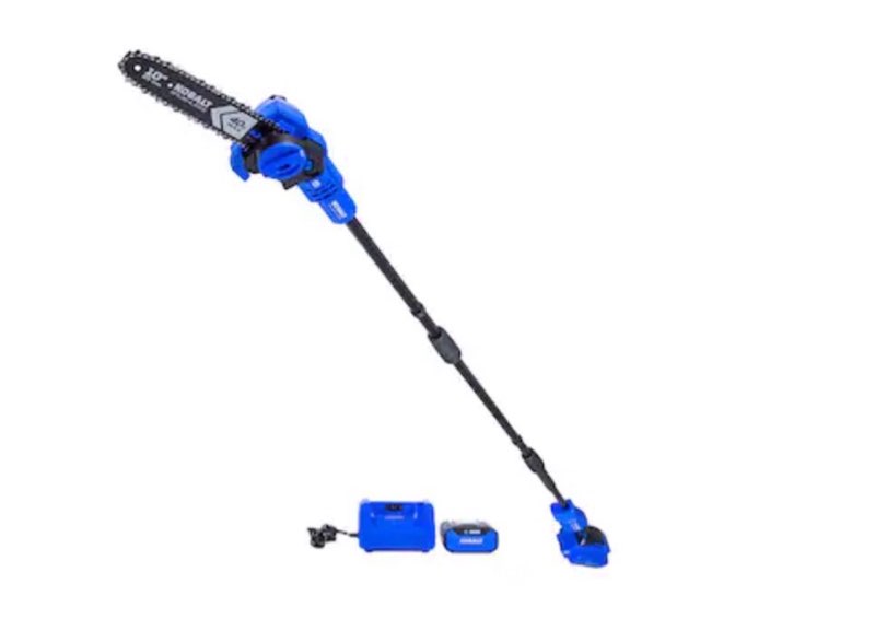 kobalt gen4 40-volt 10-in 2.0 ah battery pole saw battery included , charger included