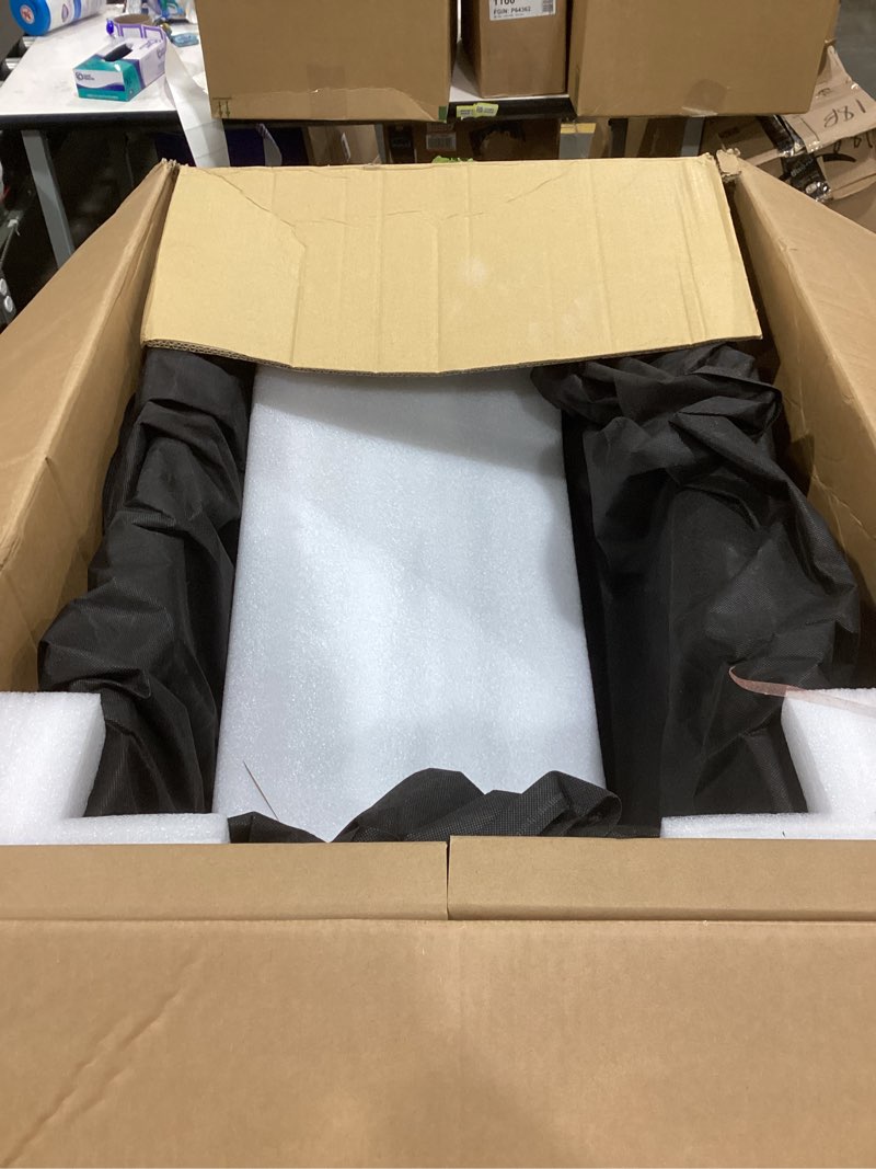 Condition photo showing As Is for kraus kore 32-inch undermount workstation 16 gauge single bowl stainless steel kitchen sink with accessories, kwu110-32 stainless steel 32 inch sink
