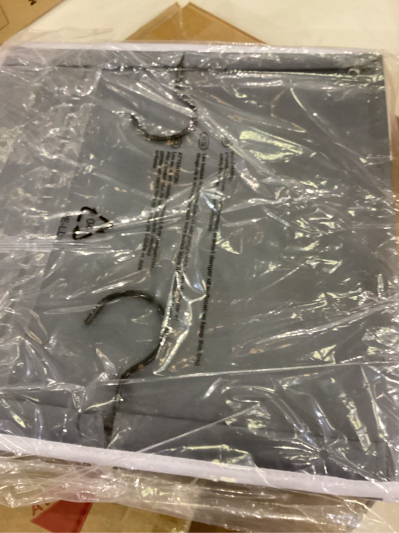 Condition photo showing Good Condition for VIPEK Hanging Closet Organizer and Storage, Clothing & Closet Storage for Wardrobe, Connectable 3-Shelf Hanging Bag with Sturdy Zipper and Side Hanging Hook, Gray