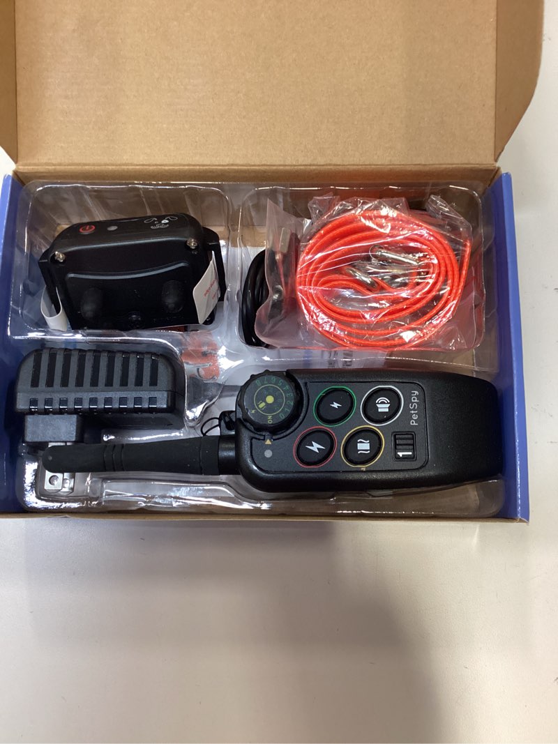 PetSpy M686 Premium Dog Training Shock Collar, 1100 Yards, Medium to Large Dogs, with Vibration, Electric Shock and Beep, Waterproof, Remote Trainer