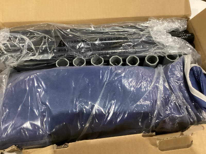 Condition photo showing Good Condition for Puppy Playpen Indoor for Dog Small Pets, Dog Playpen 42x42 x25 inch, Dog Play Pen Indoors with Gate, Oxford Fabric Pet Exercise pens for Puppy, Anti-Tipping Dog Enclosure with Zipper Door 42 Inch w/o top Royal Blue