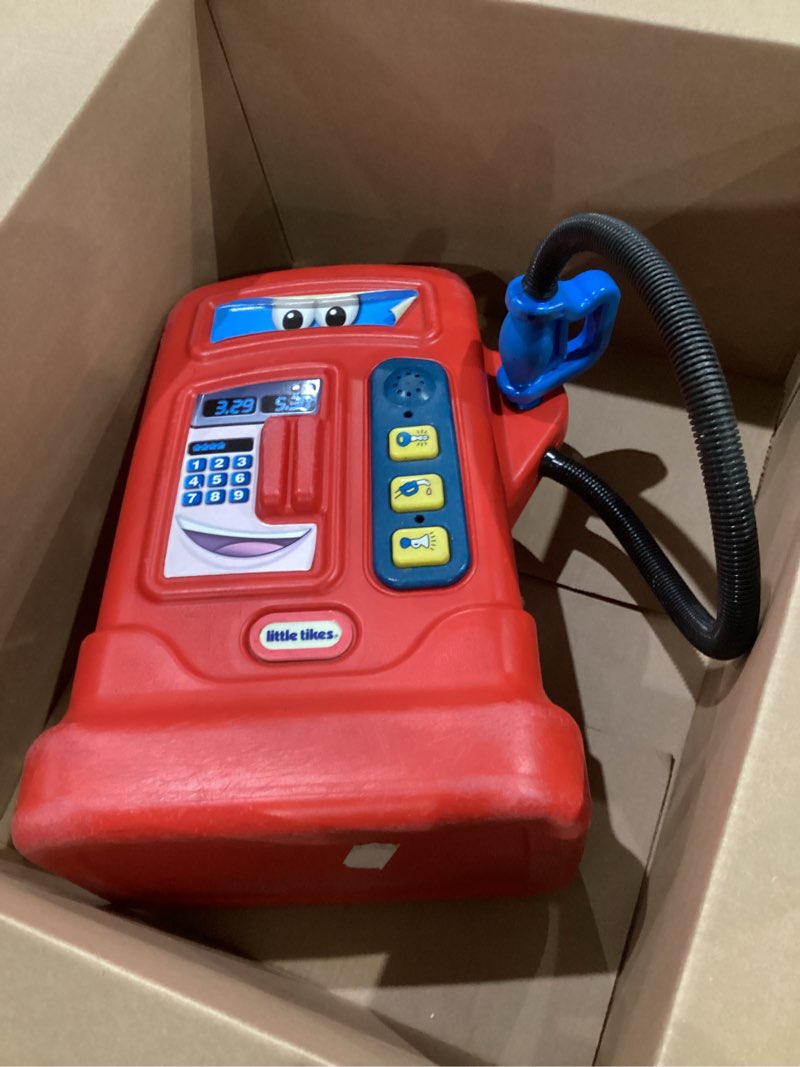 Condition photo showing As Is for little tikes cozy pumper multi, 13.5 long x 8.5 wide x 17.5 high
