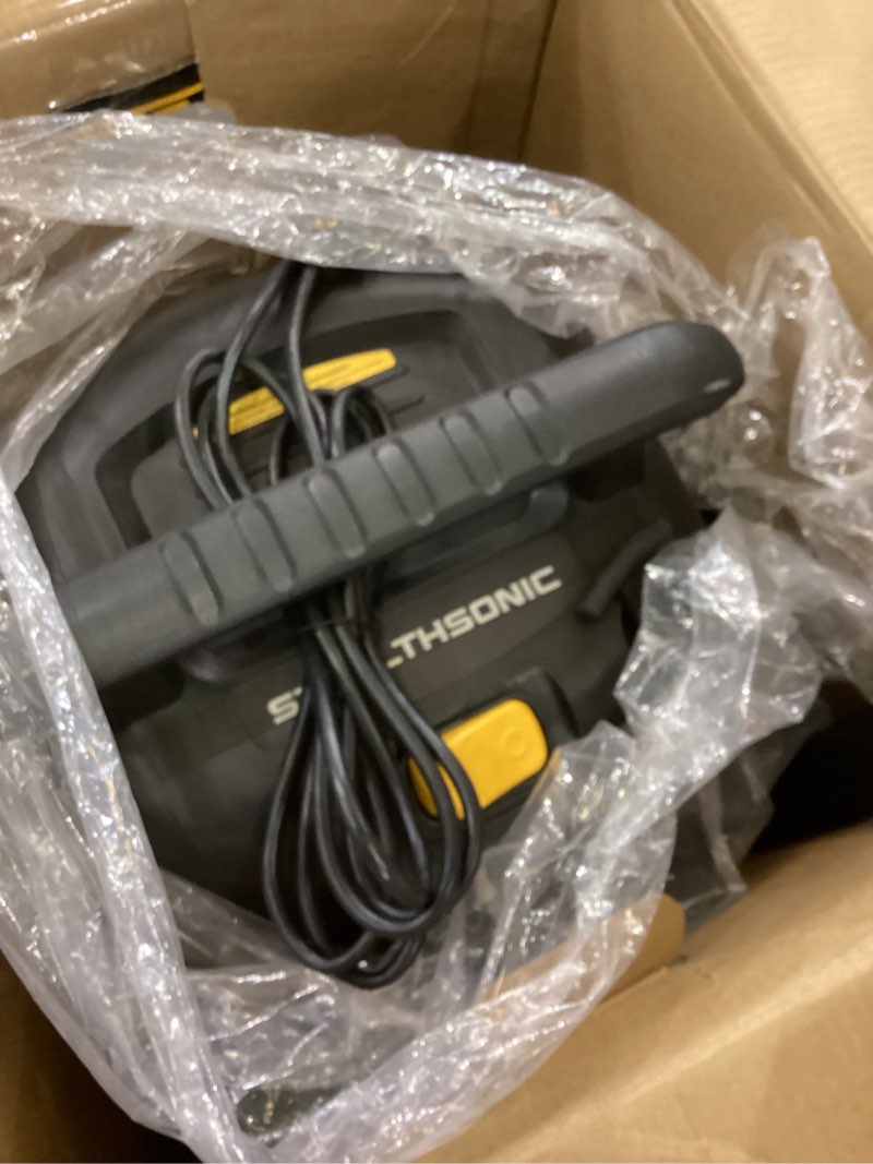 Condition photo showing Good Condition for DEWALT 10 Gal Stealthsonic Shop Vacuum Wet and Dry, 5HP Heavy-Duty Stainless Steel Shop Vac, Ultra-Quiet with Complete Accessory Kit & 6 Bonus Dust Bags - Ideal for Job Sites, Workshops & Garages 10 Gal (6 Dust Bag)