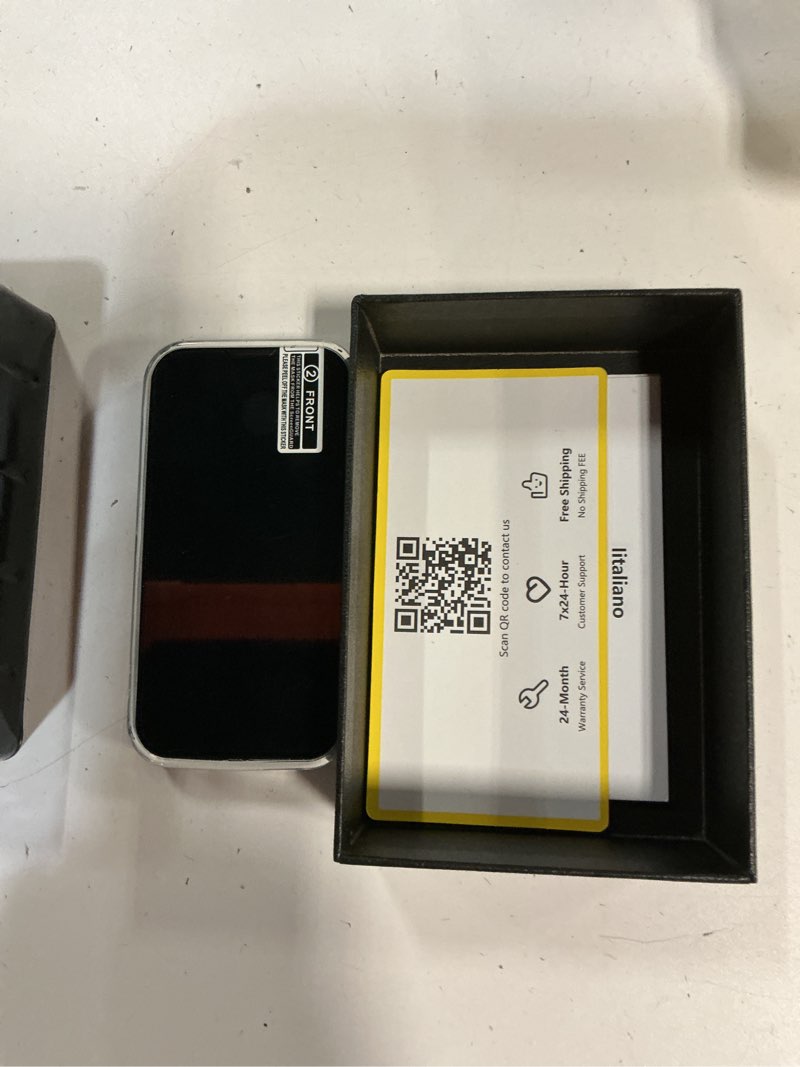 Condition photo showing Good Condition for mini phone unlocked world's smallest 3.0" hd touch screen mini smartphone android compact mobile phone for kids &students cell phone wih quad-core dual sim face ld2gb+16gb black