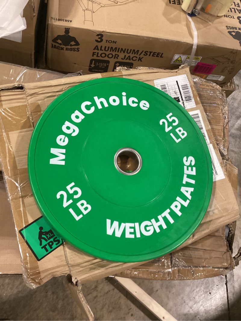 Condition photo showing New/Like New for (similar item) cap barbell rubber olympic bumper plate | multiple options/colors