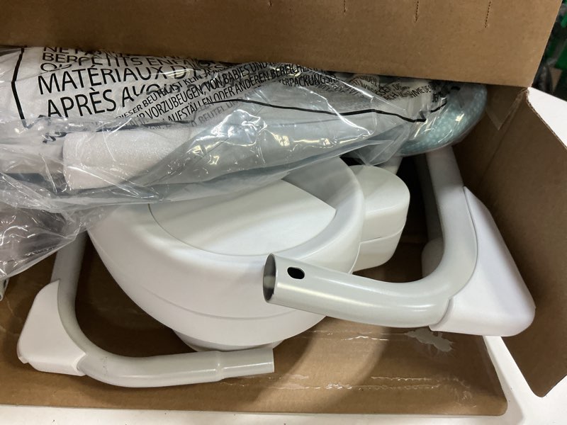 Condition photo showing As Is for ingenuity sun valley canopy portable baby swing
