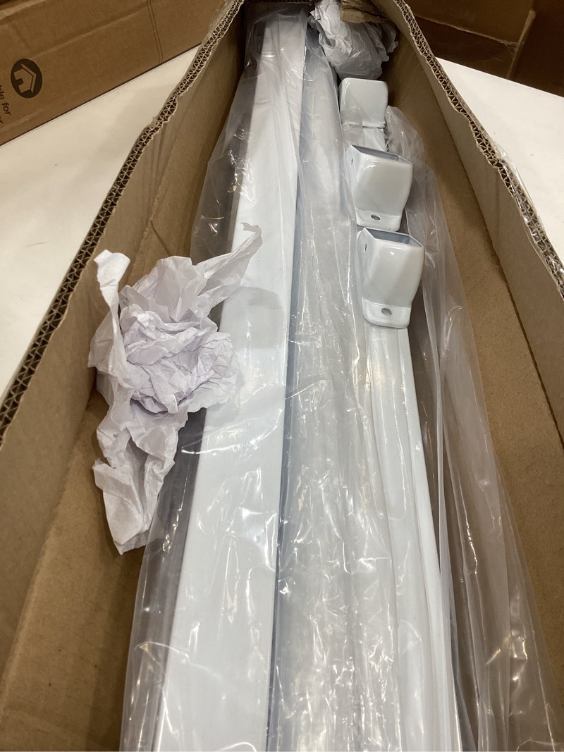 Condition photo showing Good Condition for hand rails for outdoor steps,3 step stair handrail & indoor stair railing kit?metty metal railings for outdoor steps and hand rails for seniors for porch railing white-straight 3 step