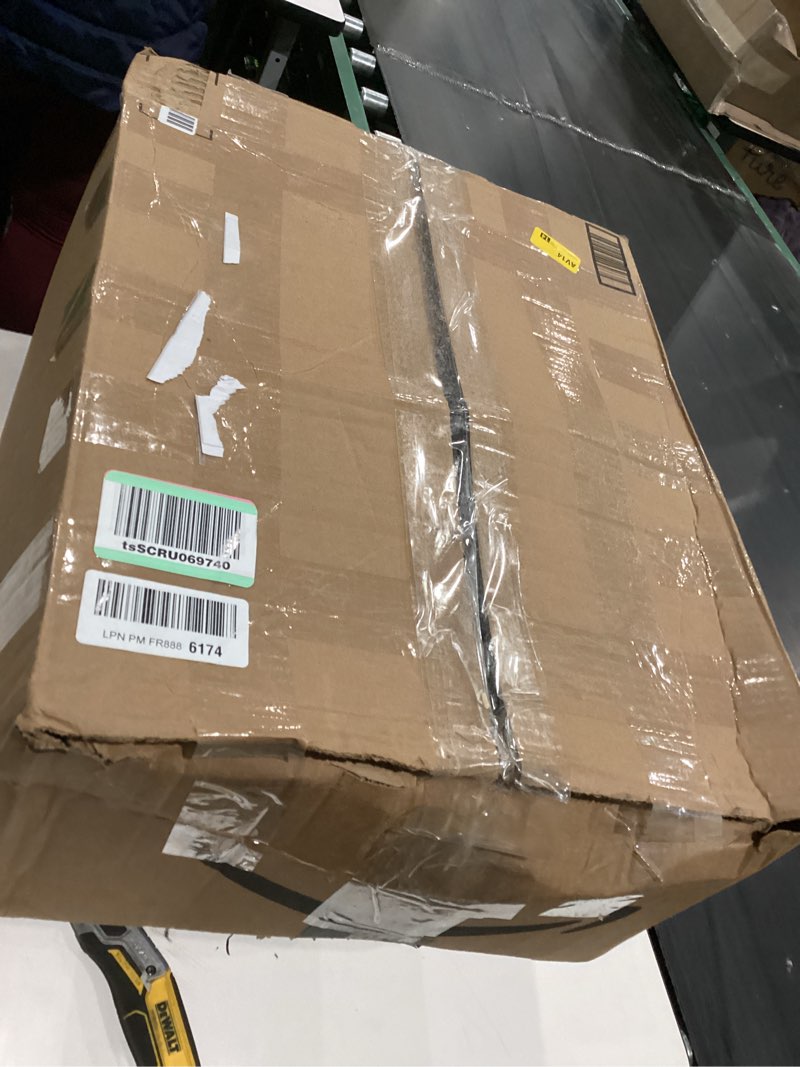 Condition photo showing As Is for Cordless Snow Shovel, 21V Brushless Motor, 4.0AH Electric Snow Blower, 14" Clearing Path - 26 ft Throwing Distance for Sidewalk, Deck & Patio(2 * 4.0Ah Battery & Quick Charger Included)