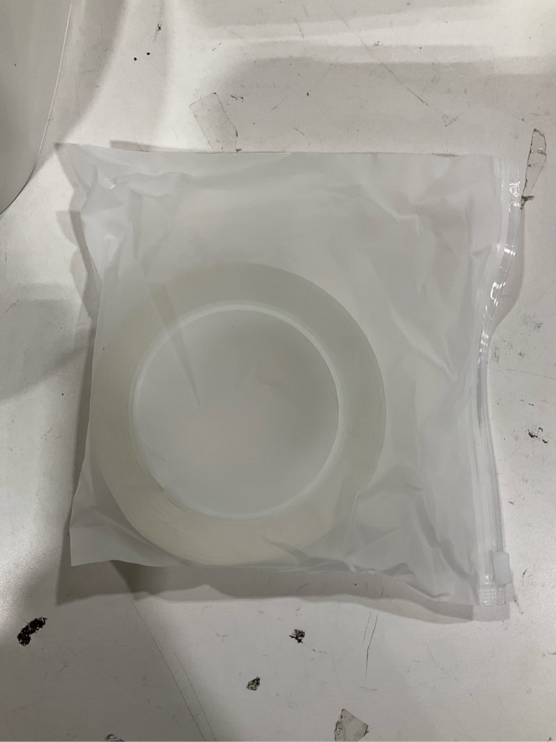 Condition photo showing New/Like New for kelasy nano double sided tape heavy duty,extra strong sticky double sided mounting tape,1.2" x 120",clear adhesive poster wall tape for decoration 120 inch x 1.2 inch