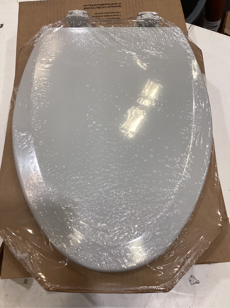 Condition photo showing New/Like New for bemis 1500ec lift-off wood elongated toilet seat  available in various colors