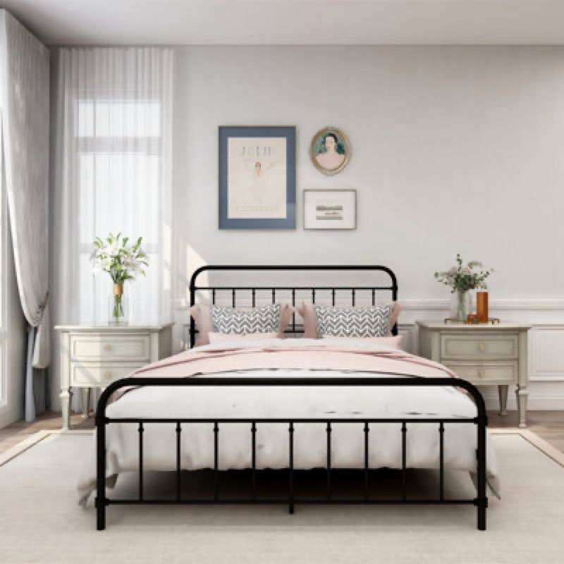 Queen size Metal Bed 