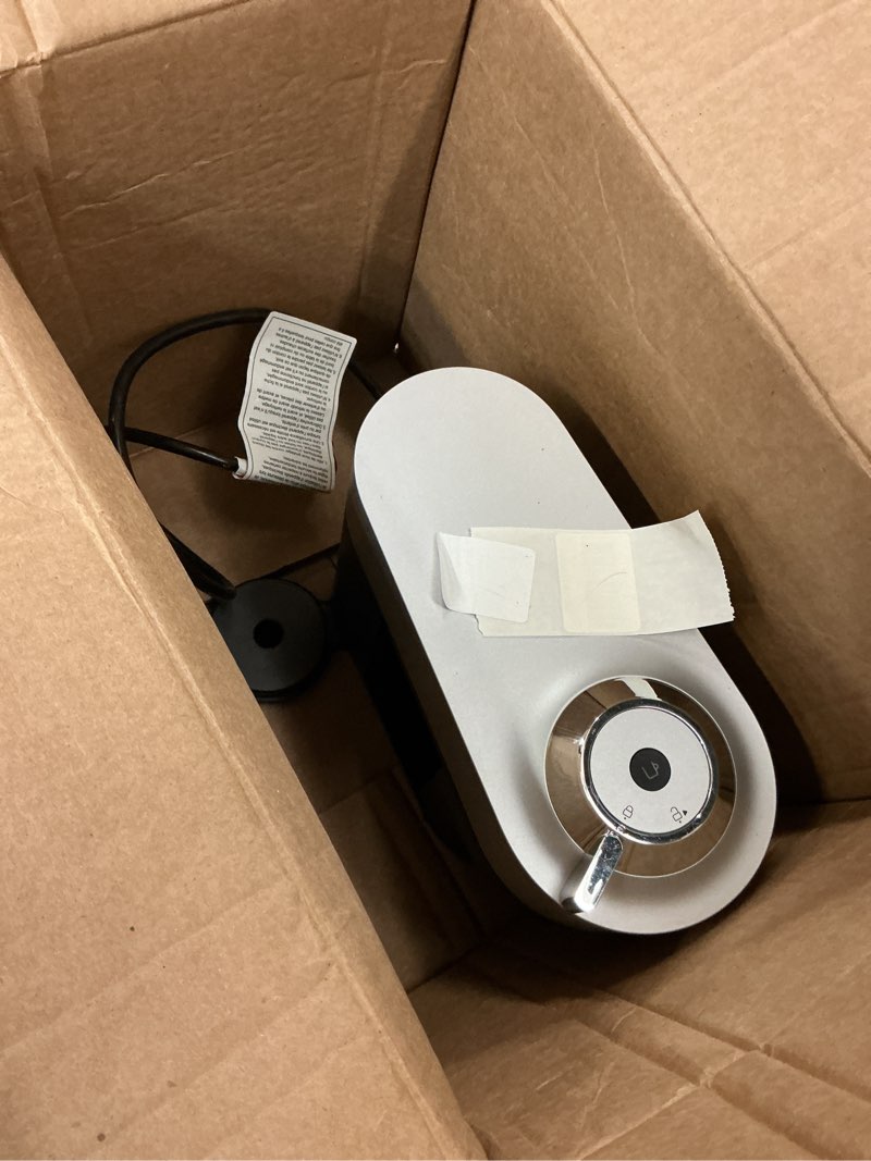 Condition photo showing As Is for Nespresso Vertuo Pop+ Deluxe by De'Longhi with Aeroccino, Silver Machine + Frother Silver