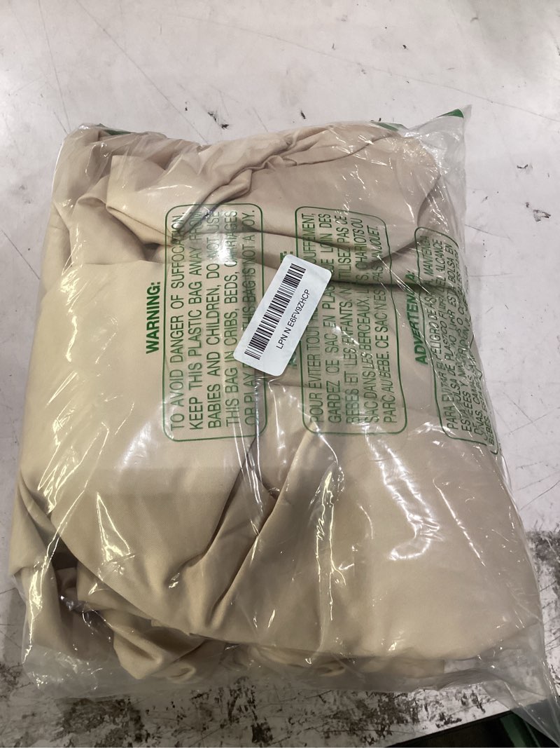 Condition photo showing Good Condition for bedsure queen sheet set, rayon derived from bamboo, cooling sheets, deep pocket up to 16", purewoven, breathable & soft, hotel luxury silky bedding for hot sleepers, beige 03 - beige queen