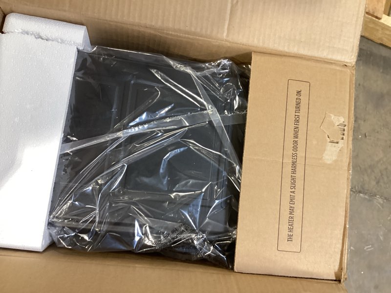 Condition photo showing Good Condition for Duraflame Electric Infrared 3D Freestanding Stove with Pedestal Base  Black