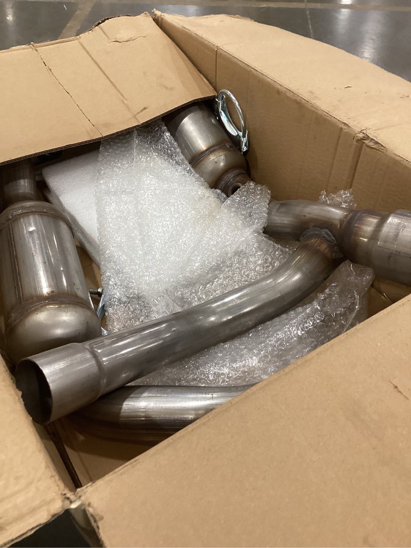 Condition photo showing As Is for philtop catalytic converter kit direct-fit replacement for 2006 ram 1500 5.7l oe replace 14631, 645227, 20430 (epa compliant) ram 1500 2006